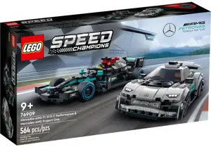 LEGO SPEED CHAMPIONS 76909 MERCEDES-AMG F1 W12 E PERFORMANCE & MERCEDES-AMG PROJECT ONE