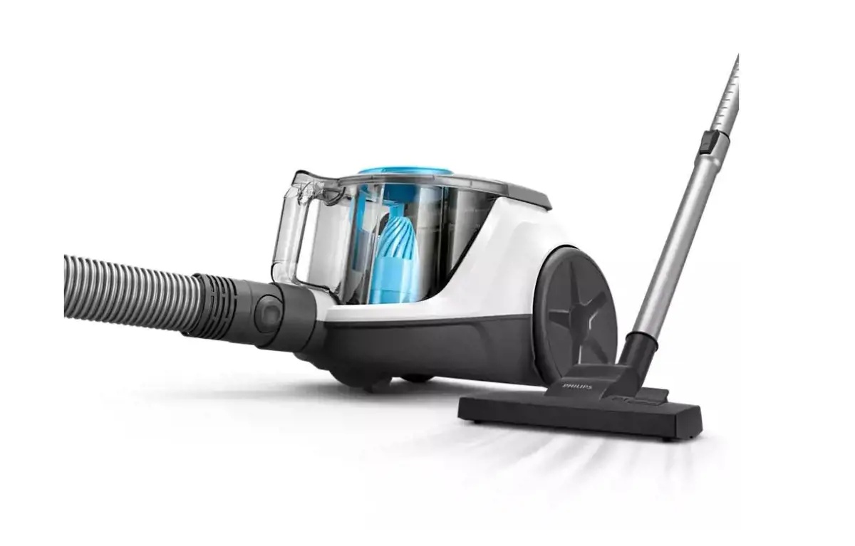 "Philips" 2000 serijos XB2122/09, 850 W, cilindrinis dulkių siurblys, sausas, be maišelio, 1,3 l, "Philips Super Clean Air