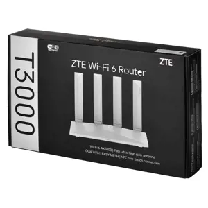 Maršrutizatorius ZTE T3000 Wi-Fi 6 maršrutizatorius Wi-Fi vienetas IDU