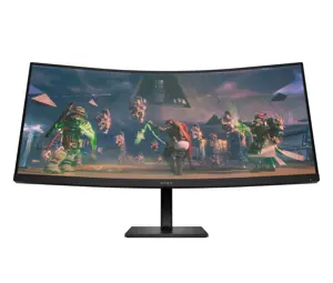 HP OMEN 34c WQHD Curved Gaming Monitor - 34" 3440 x 1440 WQHD 400-nit 165Hz AG, VA, 2x HDMI/Display…