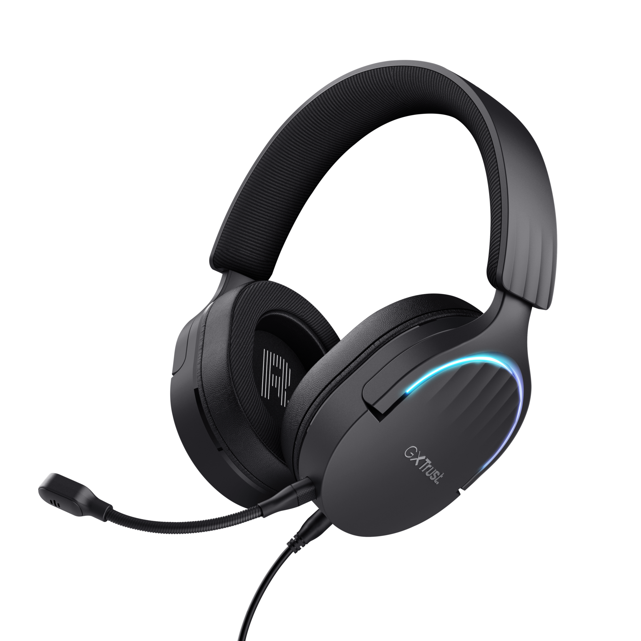 "Trust GXT 490 FAYZO", Laidinės, Žaidimų, 20 - 20000 Hz, 290 g, Ausinės, juodos spalvos