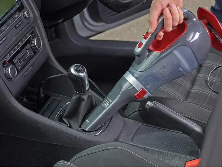 "Black &amp; Decker ADV1200" rankinis dulkių siurblys be maišelio Pilka, raudona