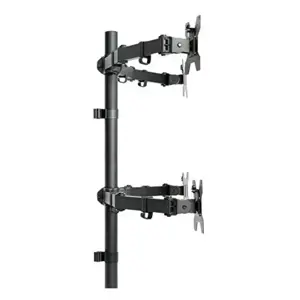 TECHLY 027521 "Techly" Keturvietis stalinis LED/LCD monitoriaus porankis 13-27 VESA 4x 10 kg pilnas judesys