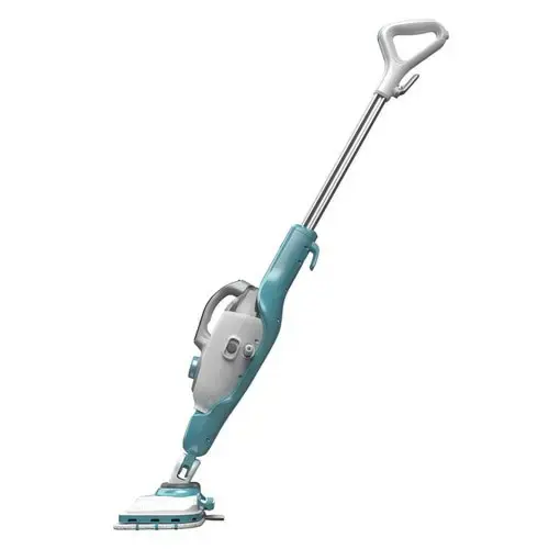 "Black & Decker" BHSM1610DSM Nešiojamasis garų valytuvas 0,5 l 1600 W Aqua spalva, baltas