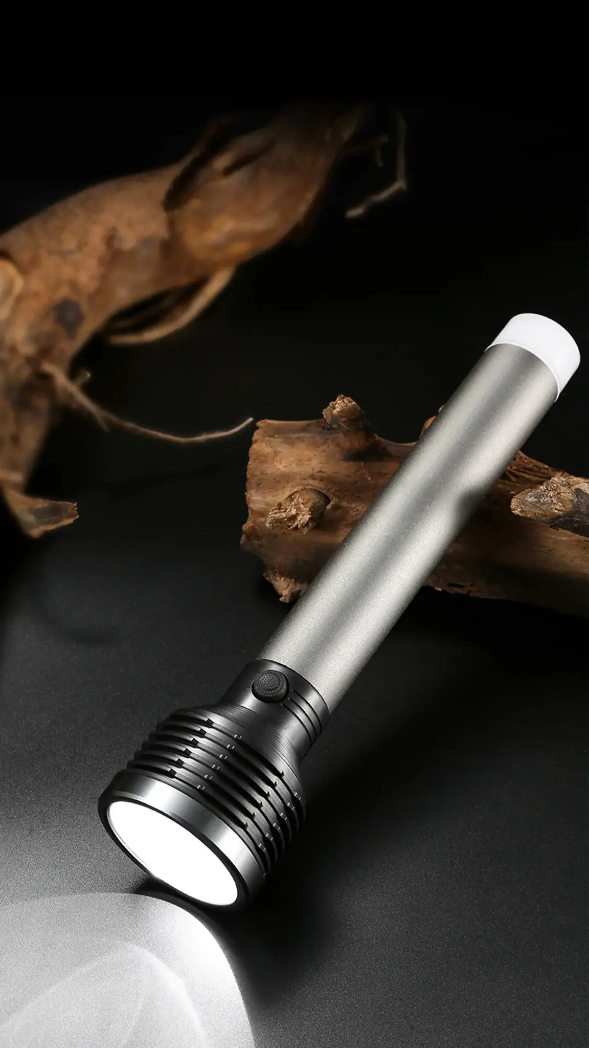 Platinet žibintuvėlis 5W 2400mAh, pilkos spalvos (45771)