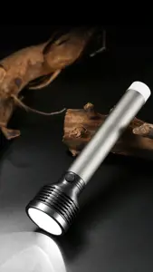 Platinet žibintuvėlis 5W 2400mAh, pilkos spalvos (45771)