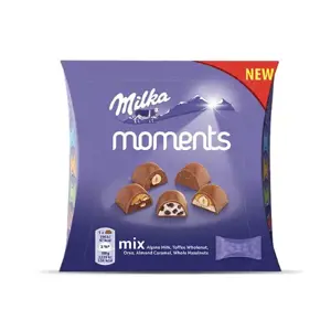 Saldainių dėžutė MILKA Moments MIX, 97g