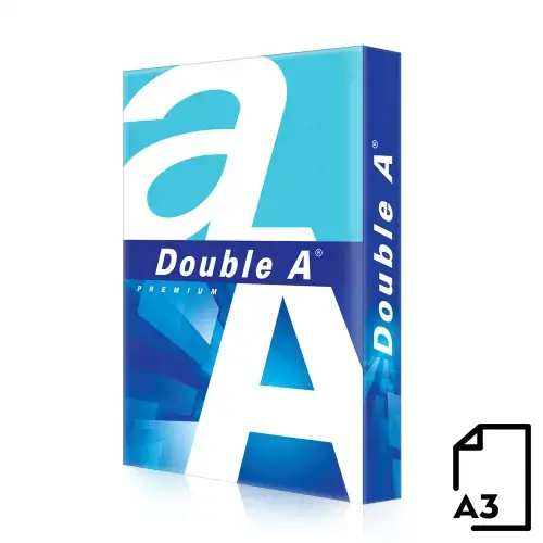 DOUBLE A A3 80 gsm 500 lapų