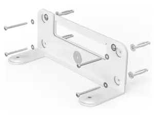 "Logitech" sieninis vaizdo juostų laikiklis, sieninis laikiklis, baltas, sieninis, "Logitech", "Rally Bar", "Rally Bar Mini", 236 mm