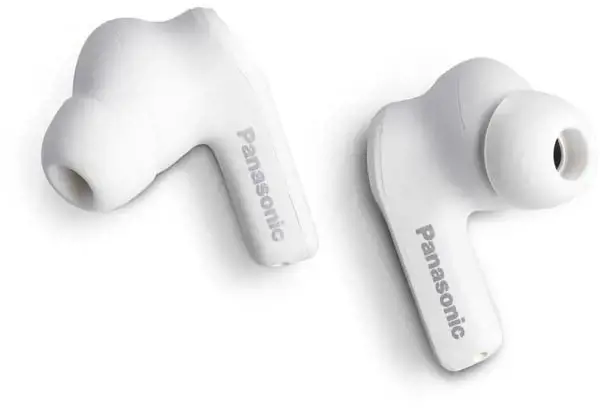 "Panasonic" belaidės ausinės RZ-B210WDE-K, baltos spalvos