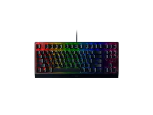 "Razer BlackWidow V3 Tenkeyless" žaidimų klaviatūra, RGB LED apšvietimas, RU, juoda, laidinė