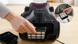 "Bosch" BGC05AAA1, sausas, be maišelio, HEPA, cikloninis, 78 dB, pilkas