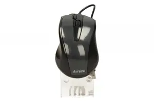 A4-TECH A4TMYS40975 Pelė A4Tech V-TRACK N-500F-1 Glossy Grey USB