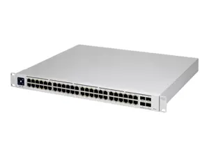 UBIQUITI USW-PRO-48-POE Ubiquiti USW-Pro-48-POE 48 prievadų + 4xSFP+ Gigabit PoE++ 600W UniFi komutatorius