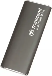 Išorinis SSD diskas TRANSCEND ESD265C 1TB USB-C 3D NAND Įrašymo greitis 950 MBajtų/sek Skaitymo greitis 1050 MBajtų/sek TS1TESD265C