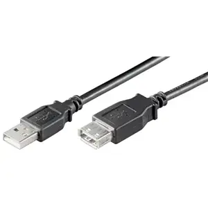 "Goobay" USB 2.0 "Hi-Speed" ilgintuvas USB 2.0 vyriškas (A tipo), USB 2.0 moteriškas (A tipo), 3 m,…