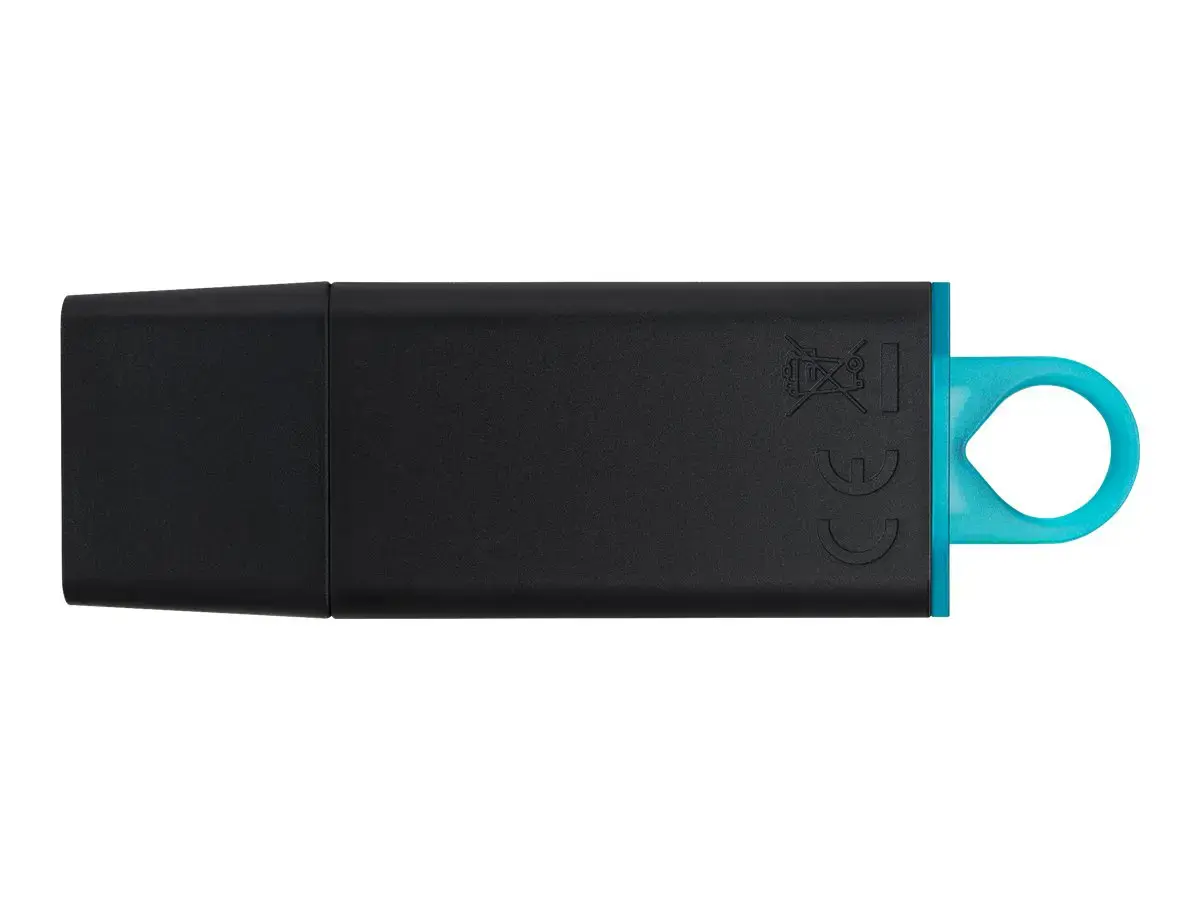 KINGSTON 64 GB USB 3.2 Gen 1 duomenų kaupiklis "DataTraveler Exodia", juoda + žydra
