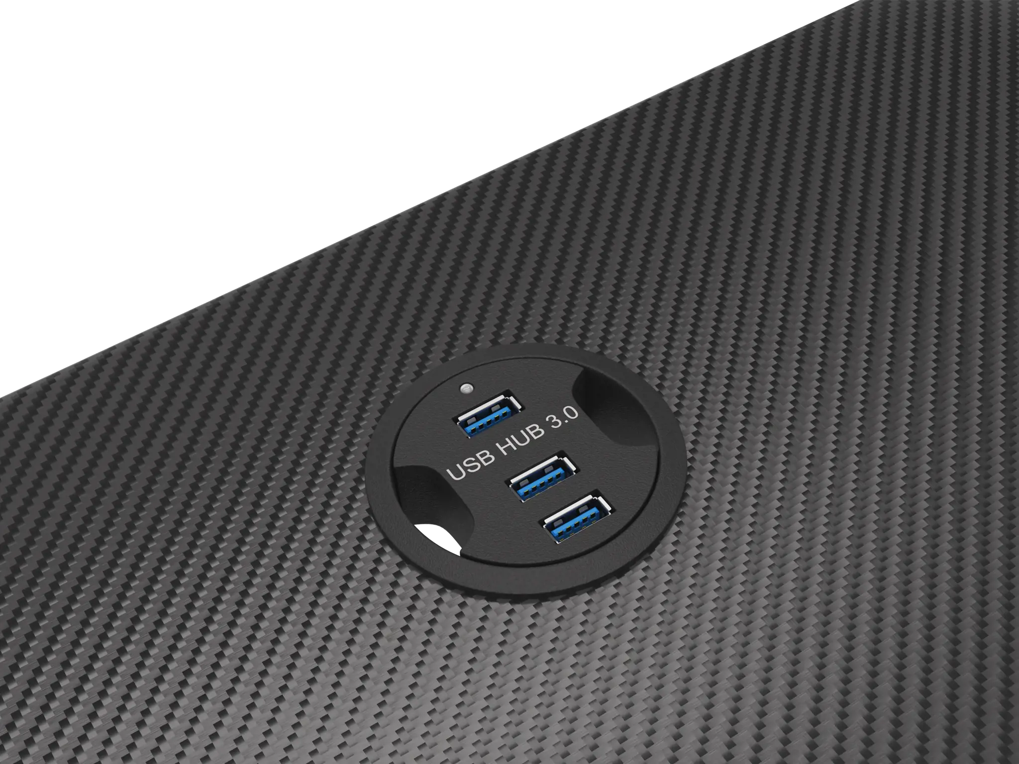 Žaidimų stalas Natec Genesis Holm 200 RGB, Juoda