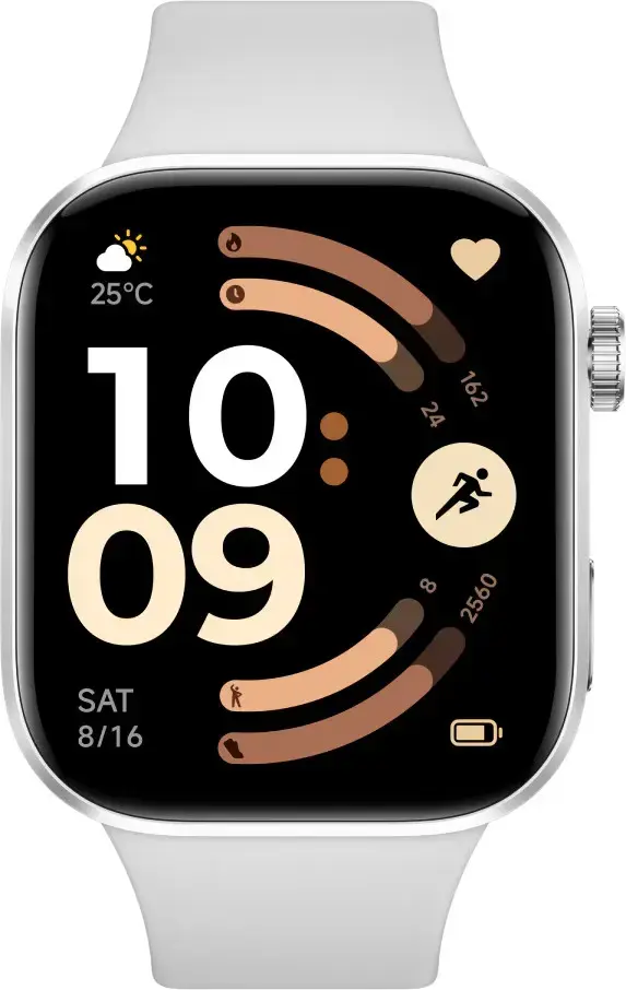 Xiaomi REDMI Watch 6 | Smart watch | GPS (satellite) | AMOLED | 2.07" | Waterproof | Silver Gray