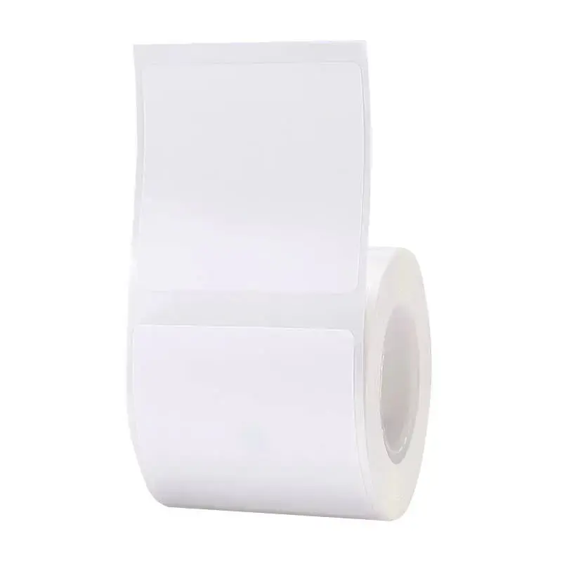 Terminės etiketės Niimbot lipdukai T 40x40mm 180 vnt (baltos spalvos)