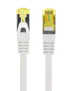 LANBERG sujungimo kabelis cat.6A S/FTP LSZH CU 0,25 m pilkos spalvos