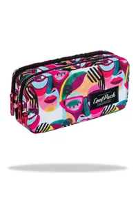 Penalas-pieštukinė su užtrauktukais CoolPack PRIMO CINCO, dviejų skyrių