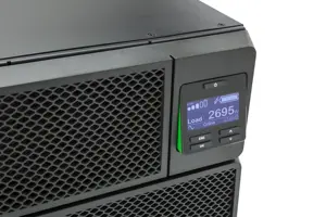 "APC Smart-UPS On-Line", dvigubos konversijos (internetinis), 5 kVA, 4500 W, sinusinis, 100 V, 275 V