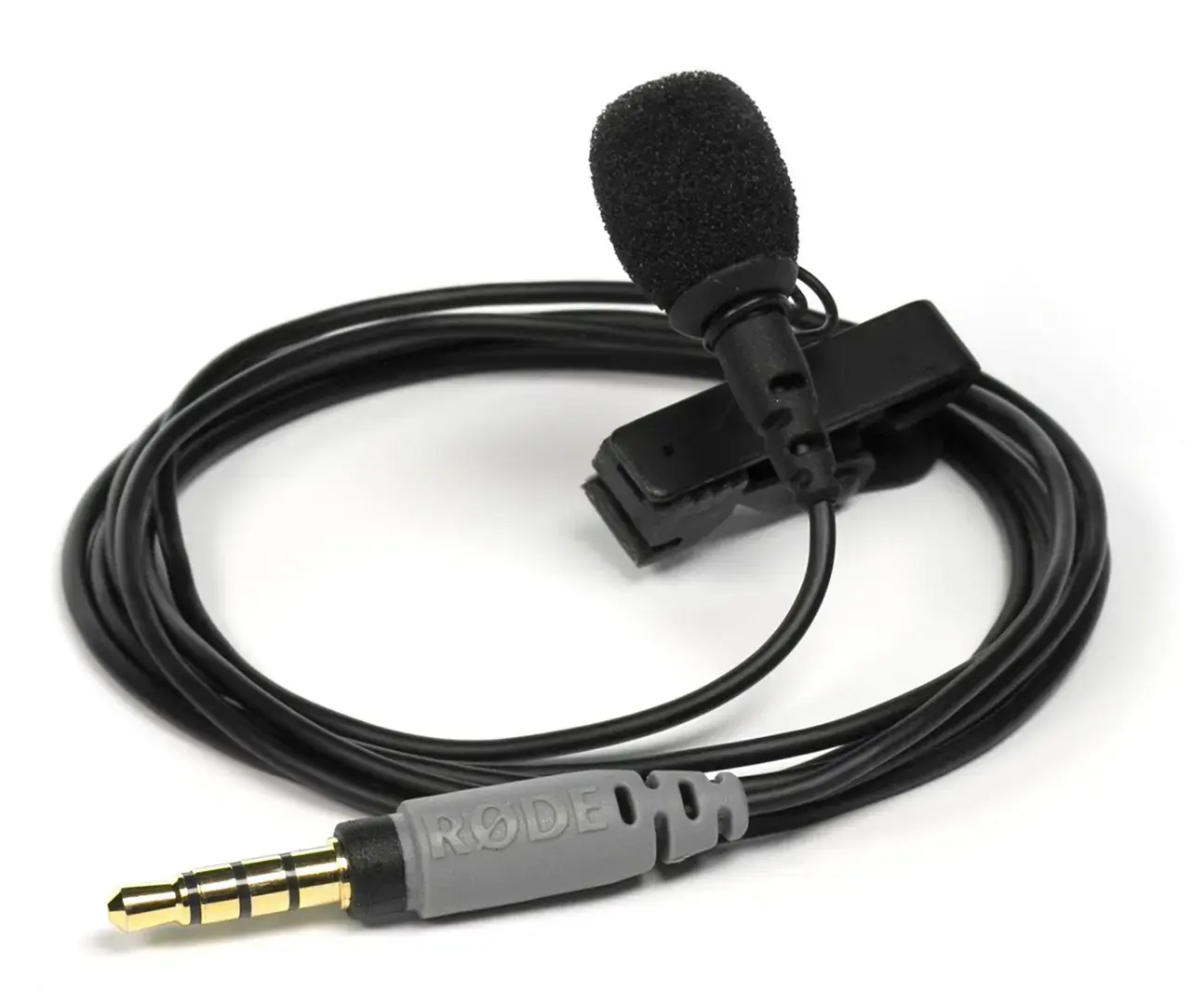 "RØDE smartLav+" juodas Lavalier/Lapel mikrofonas