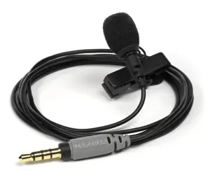 "RØDE smartLav+" juodas Lavalier/Lapel mikrofonas