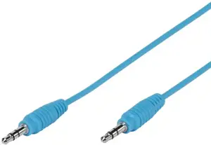 "Vivanco" kabelis 3,5 mm - 3,5 mm, 1 m, mėlynos spalvos (35812)