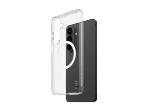 CARE by PanzerGlass Urban Explorer Case Transparent w. White Qi Samsung New Galaxy S26 Plus | Panze…
