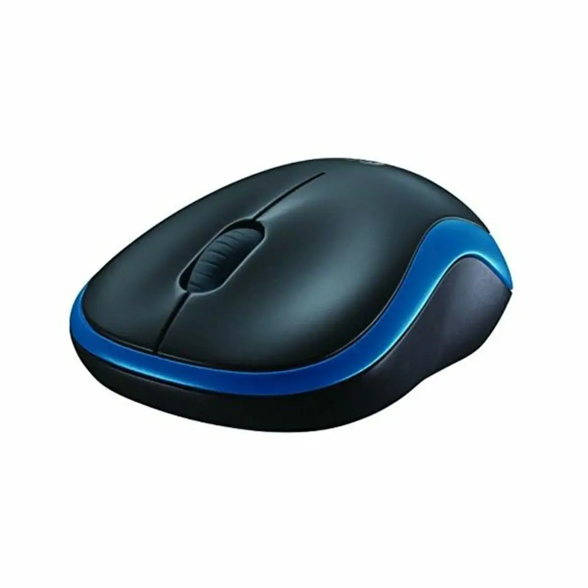 Logitech M185 Belaidė pelė, RF Wireless, 1000 DPI, Juoda/Mėlyna