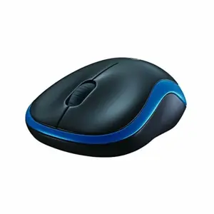 Logitech M185 Belaidė pelė, RF Wireless, 1000 DPI, Juoda/Mėlyna