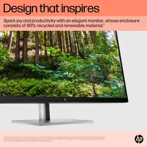 HP E32k G5 4K, 80 cm (31,5"), 3840 x 2160 taškų, 4K Ultra HD, 5 ms, juoda