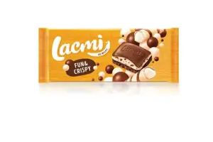 Pieniškas šokoladas ROSHEN, Lacmi, Bubble crisp, 80 g