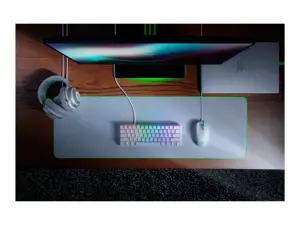 RAZER Huntsman Mini - Mercury Ed. Purple Switch - JAV išdėstymo klaviatūra