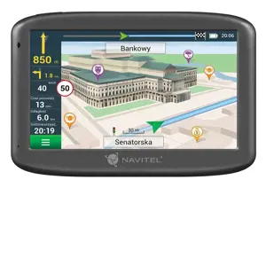 Navitel E505 Magnetinis GPS (palydovinis) Žemėlapiai įtraukti