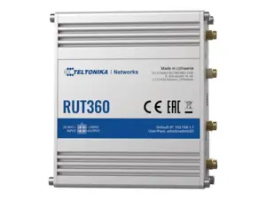 TELTONIKA RUT360 4G/LTE/3G WiFi pramoninis maršrutizatorius