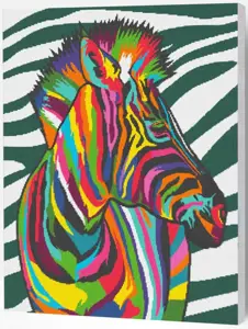 Splat Planet deimantinė dėlionė ZEBRAS 40x50 cm