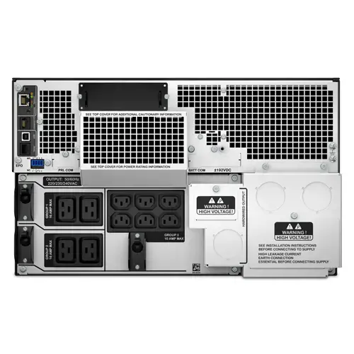"APC Smart-UPS On-Line", dvigubos konversijos (internetinis), 8 kVA, 8000 W, sinusinis, 100 V, 476 V