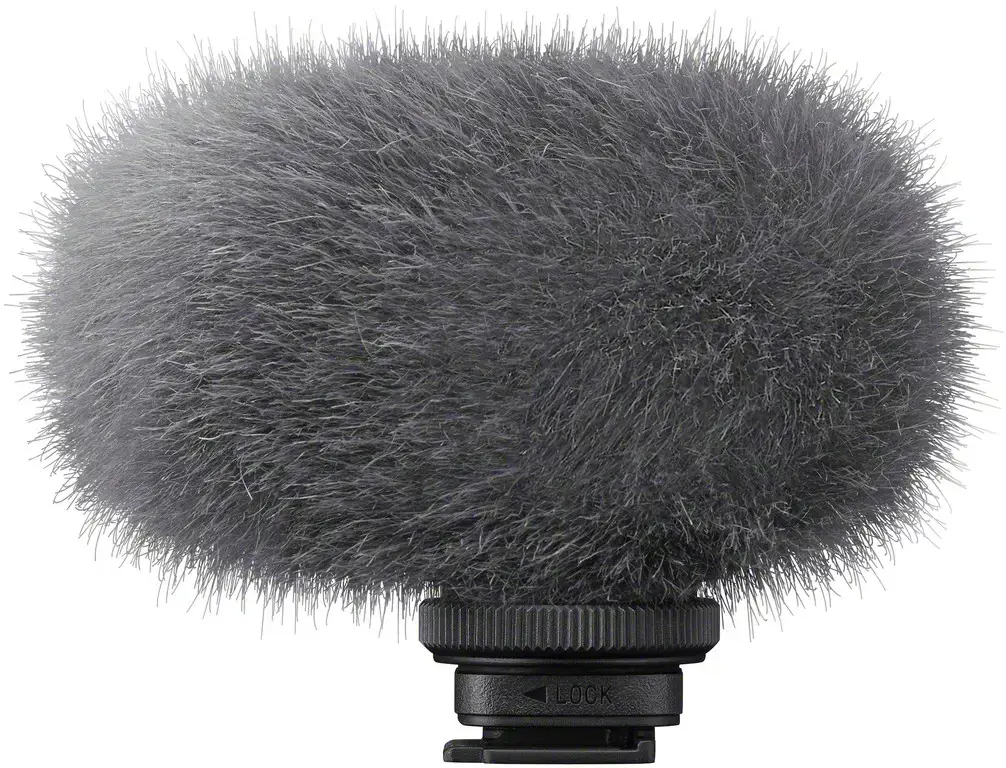 Sony ECM-G1, Skaitmeninio fotoaparato mikrofonas, Laidinis, 3,5 mm (1/8"), Juodas, 48,5 mm, 1,46 cm