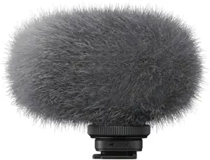 Sony ECM-G1, Skaitmeninio fotoaparato mikrofonas, Laidinis, 3,5 mm (1/8"), Juodas, 48,5 mm, 1,46 cm