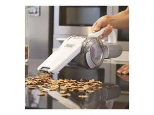 "Black &amp; Decker" PV1820L rankinis dulkių siurblys "Chrome" be maišelio