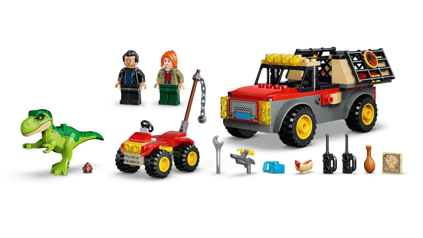 LEGO JURASSIC WORLD 77978 Young T. rex Transport Truck