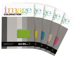 Spalvotas popierius IMAGE COLORACTION, A4, 80 g/m2, 50  lapų, zomša (Nr. 54)