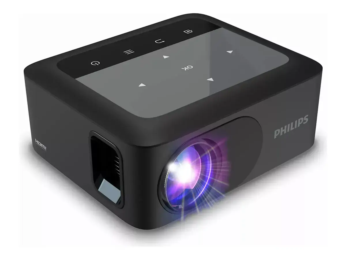 "Philips NeoPix 110", 100 ANSI liumenų, LED, 720p (1280x720), 3000:1, 16:9, 1,65-2,12 m