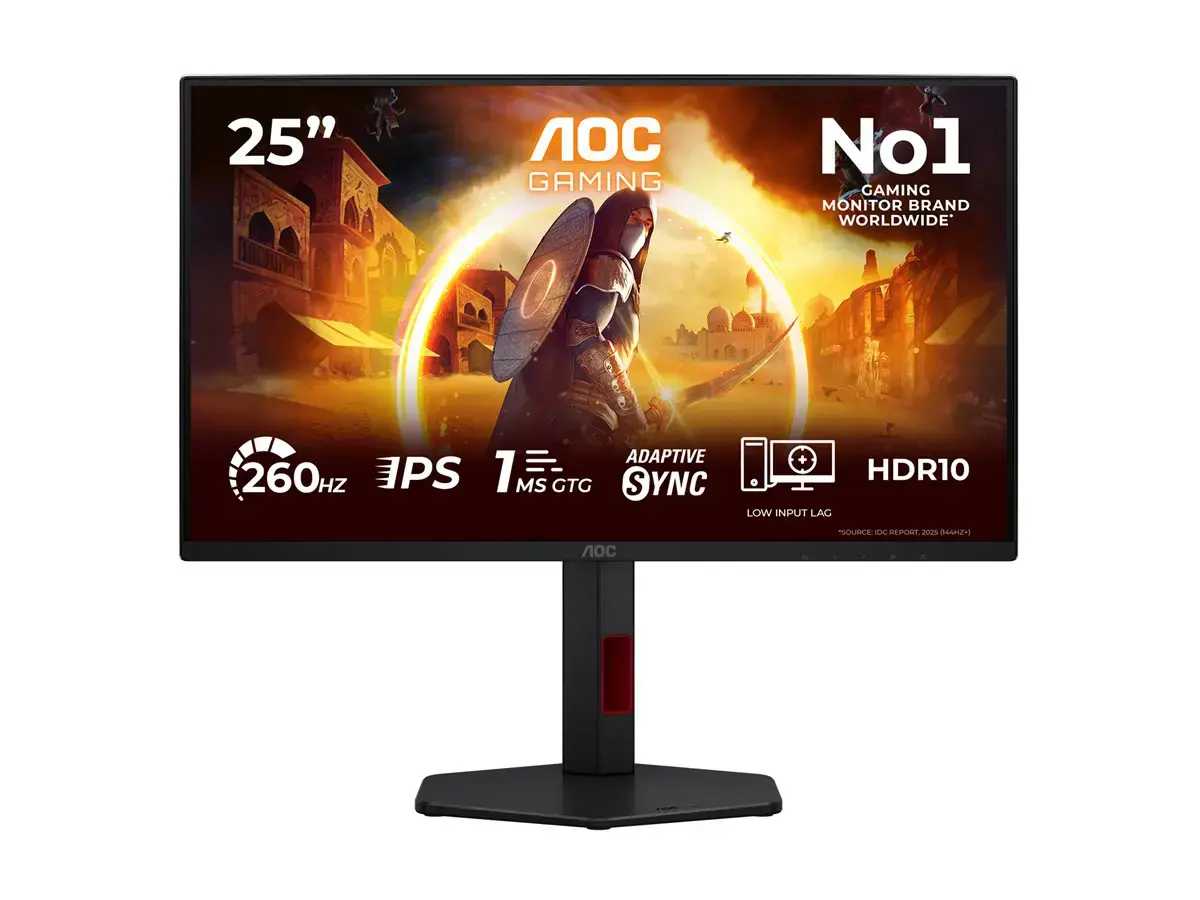 AOC G4 25G4ZR computer monitor 62.2 cm (24.5") 1920 x 1080 pixels LCD Black, Red