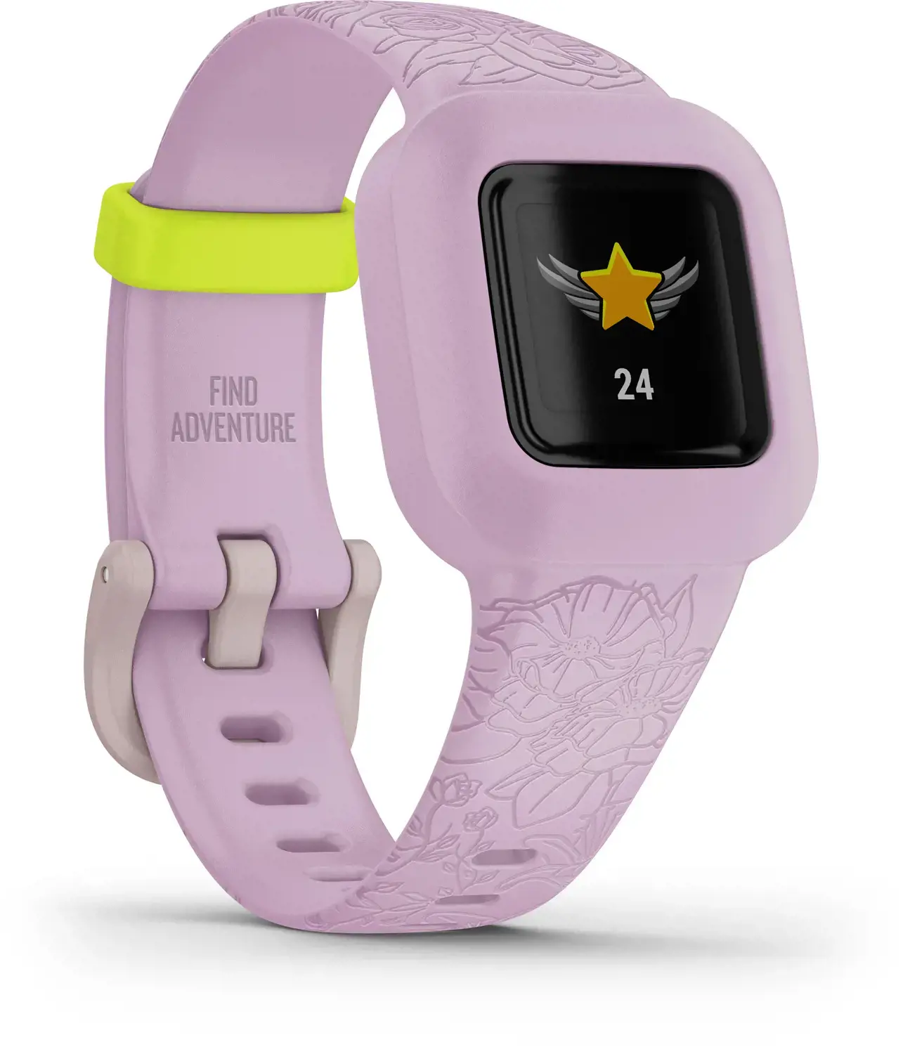 "vivofit jr3", WW, alyvinė gėlė