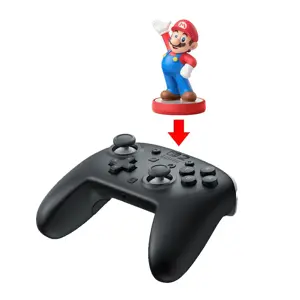 Nintendo Switch 2 Pro Controller Black Bluetooth Gamepad Analogue / Digital Nintendo Switch 2