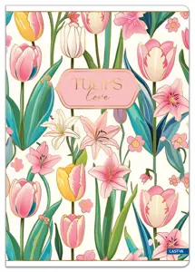Sąsiuvinis(platus) A5 60lap. 80g tULIPS linija